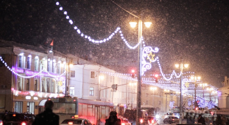 «Настоящая зима»: в Йошкар-Олу пришли морозы