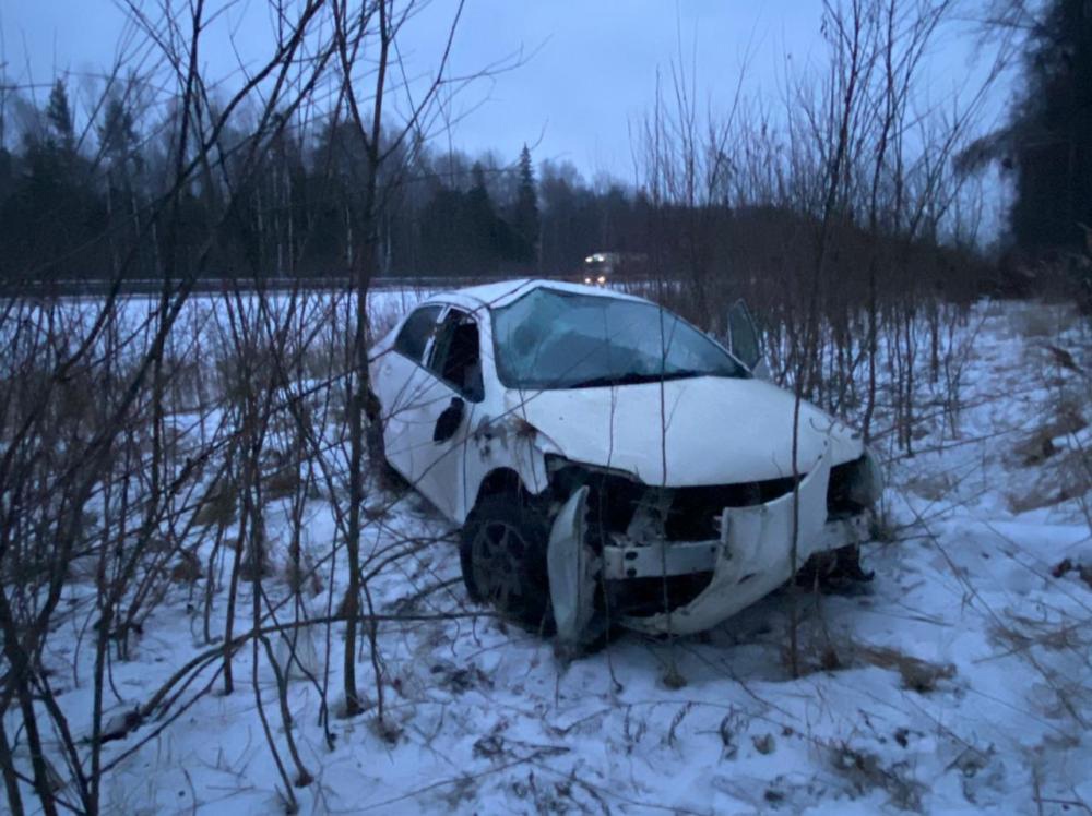 В Медведевском районе Марий Эл разбился водитель, улетевший в кювет