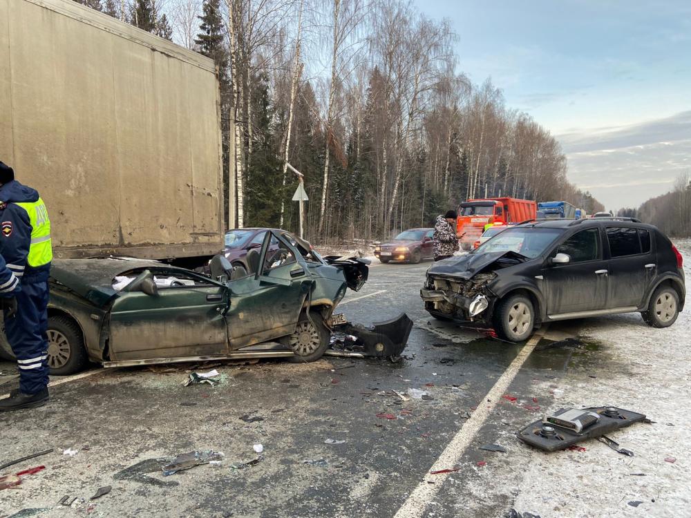 «От машины осталась груда металла»: в Медведевском районе Марий Эл произошло серьезное ДТП