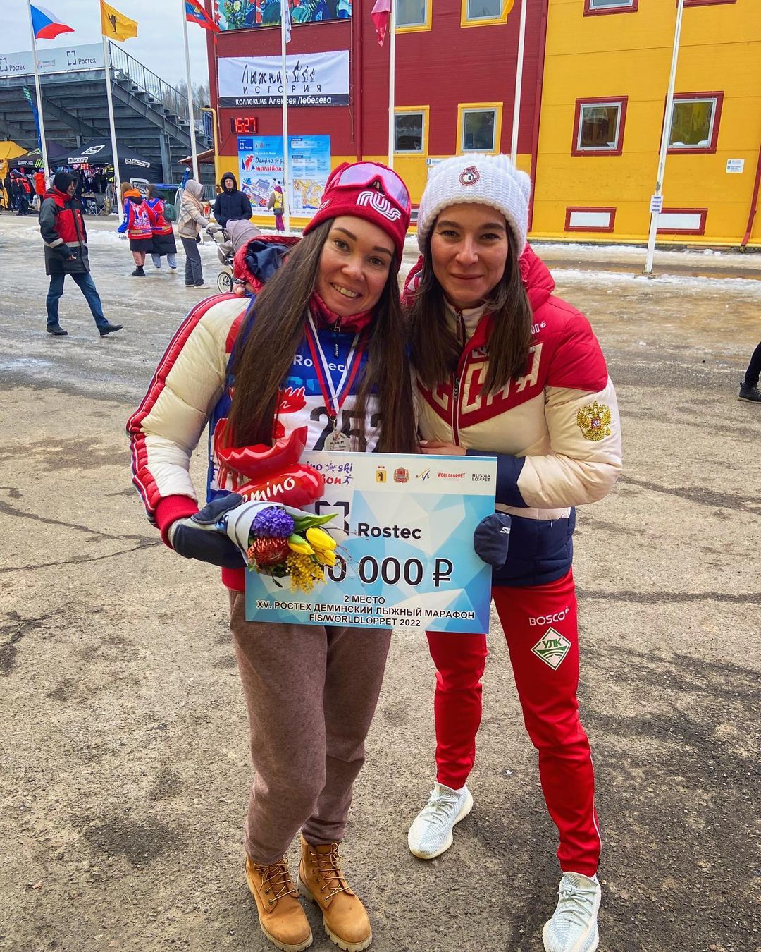 Уроженка Марий Эл Екатерина Смирнова заняла второе место на Деминском лыжном марафоне