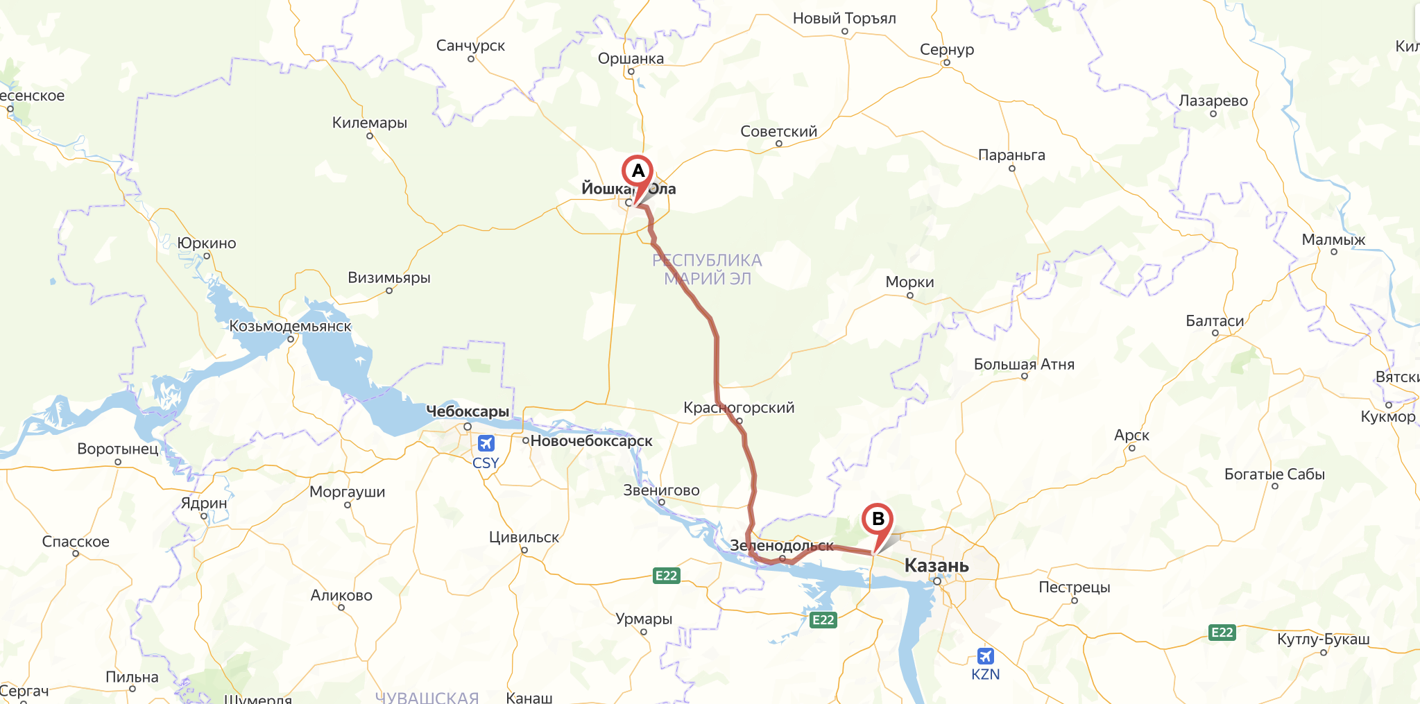 В Татарстане отремонтируют часть автодороги "Йошкар-Ола - Зеленодольск"
