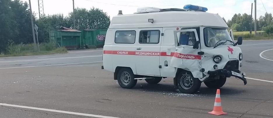 В Звениговском районе два человека пострадали в ДТП со скорой