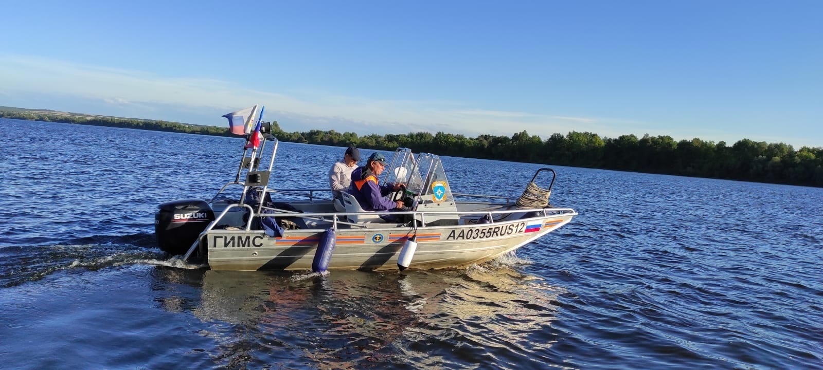 Спасатели патрулируют водоемы Марий Эл