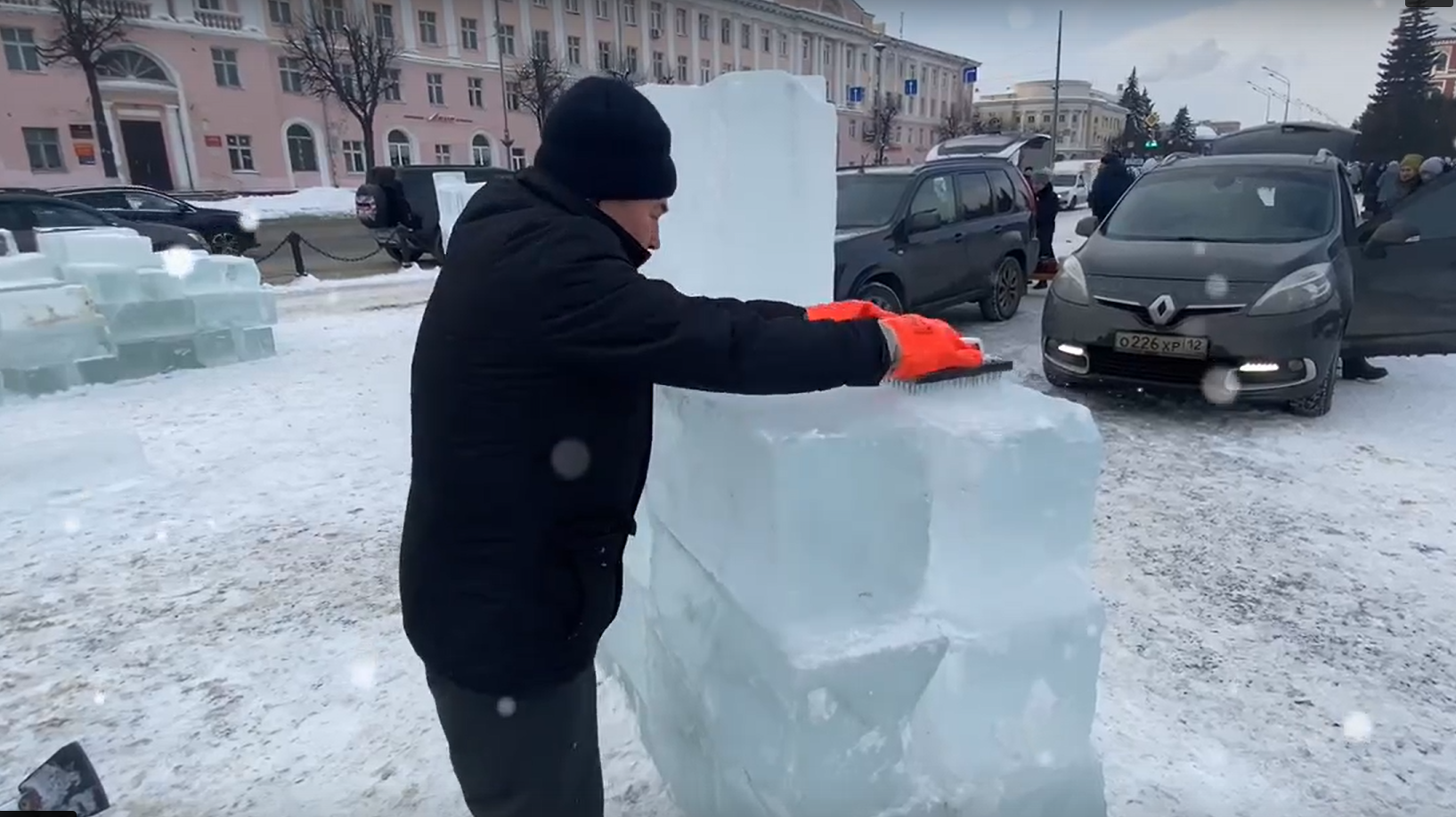 В Йошкар-Оле появятся ледяные фигуры 