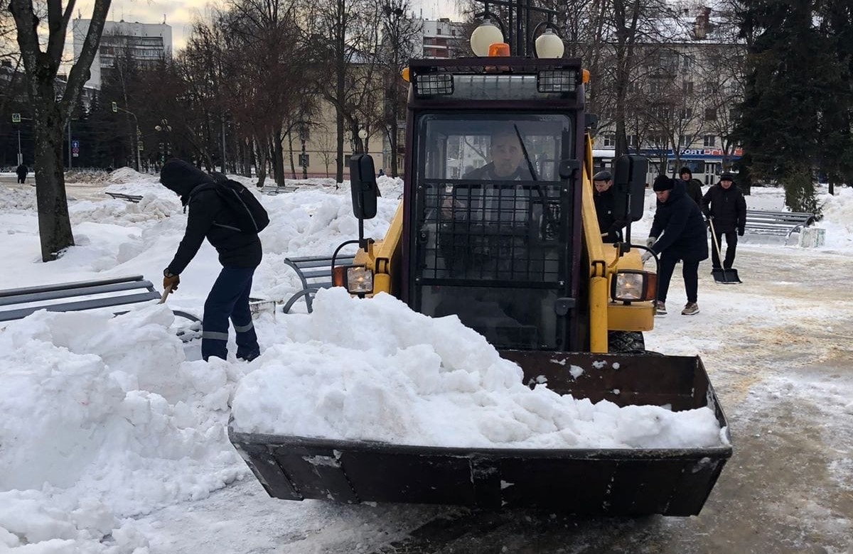 Из Йошкар-Олы на спецполигон вывезли более 32 тысяч кубометров снега