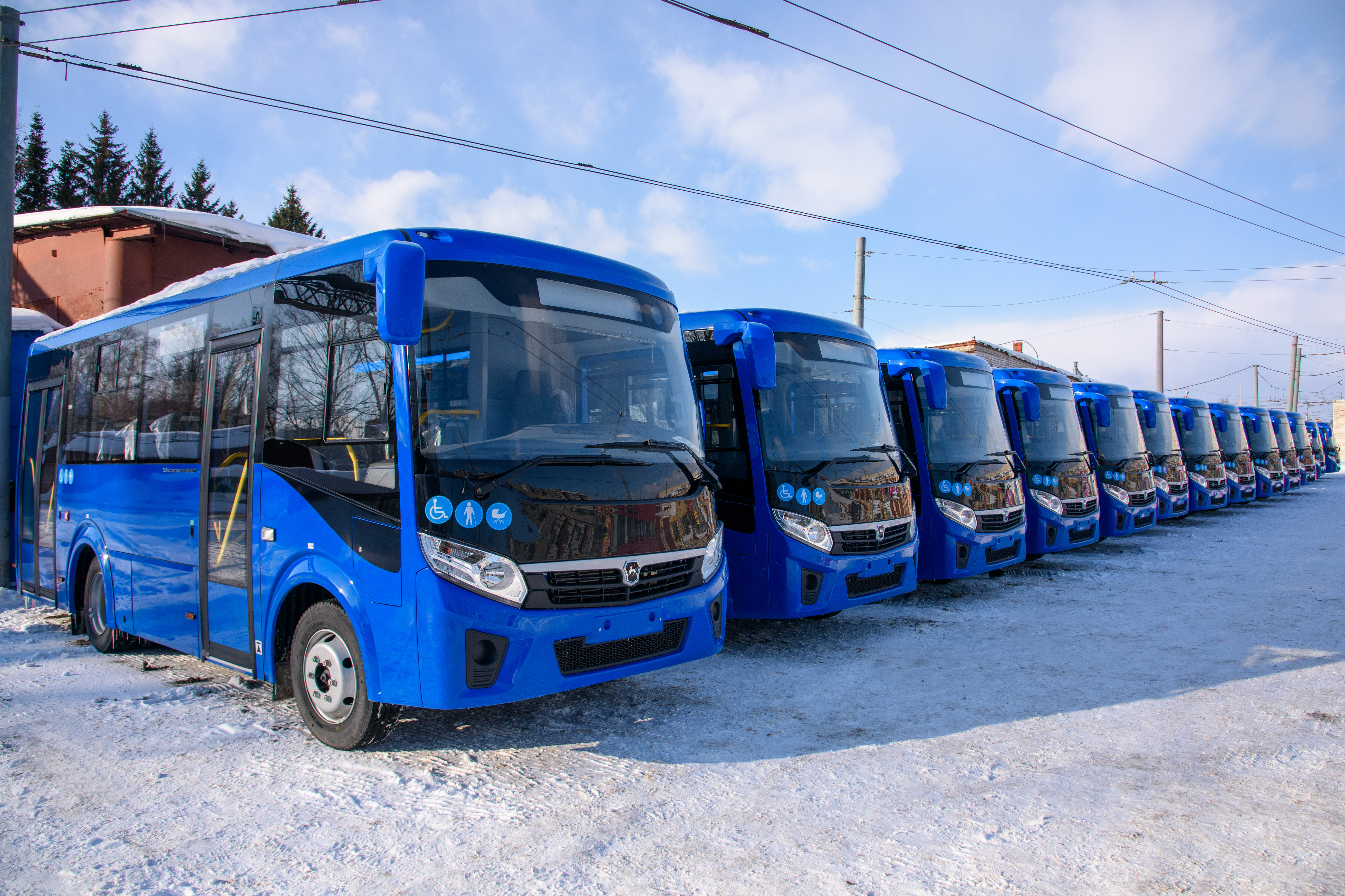 Новые автобусы поступят в Йошкар-Олу частыми партиями