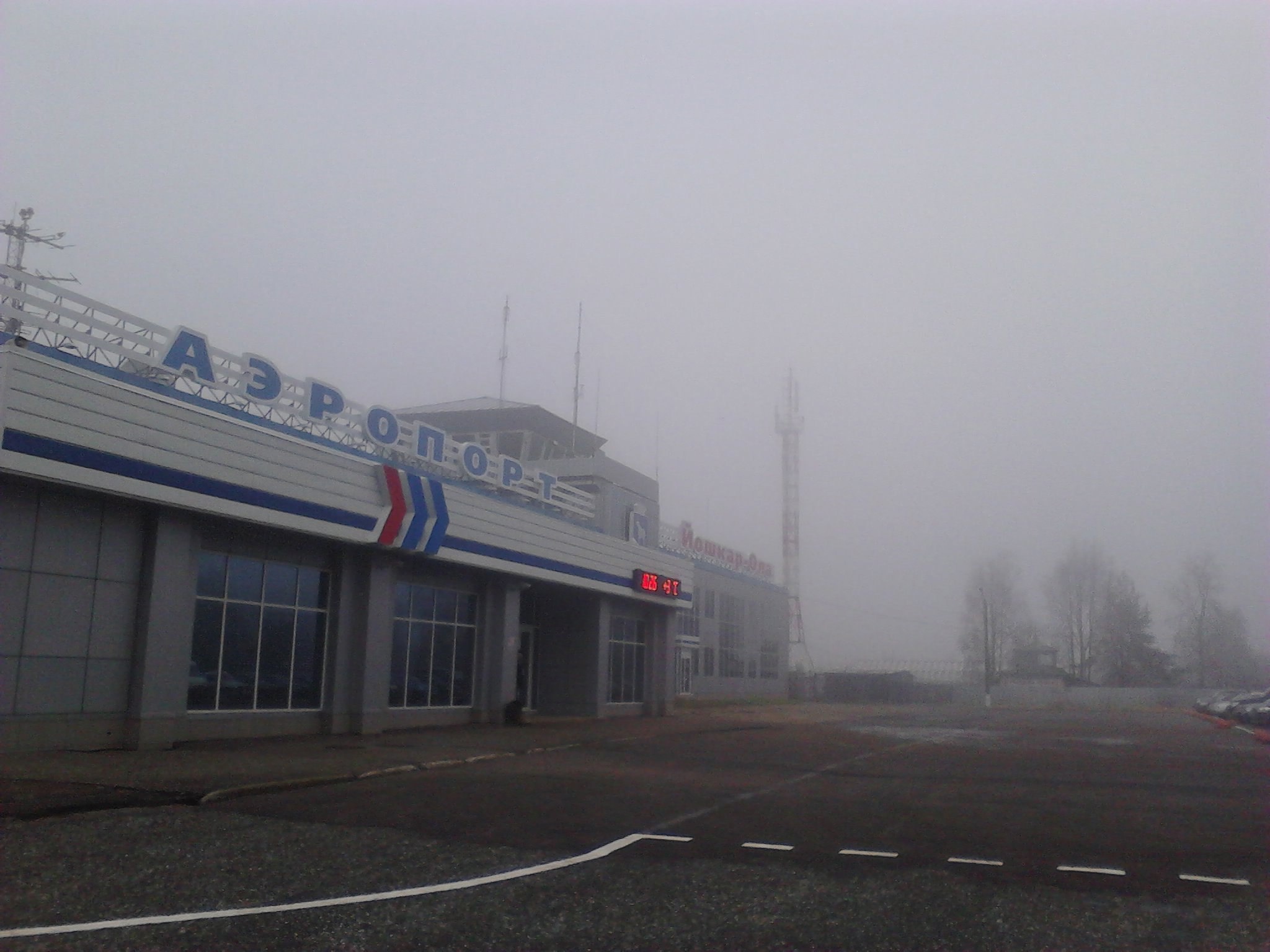 Аэропорт Йошкар-Олы не принимает рейсы из-за тумана