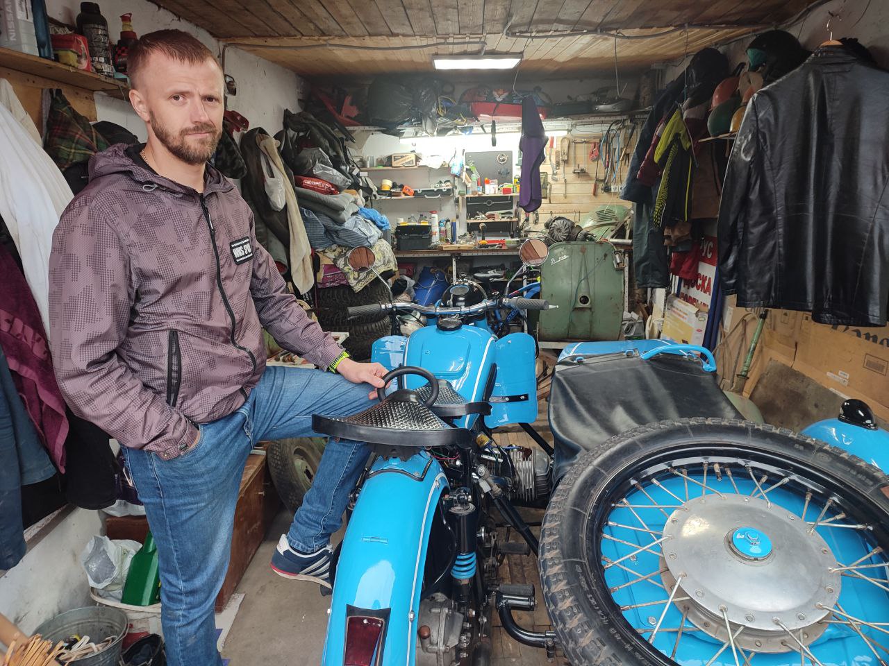 Йошкаролинец реставрирует советские мотоциклы: "Раньше железо было лучше импортного"