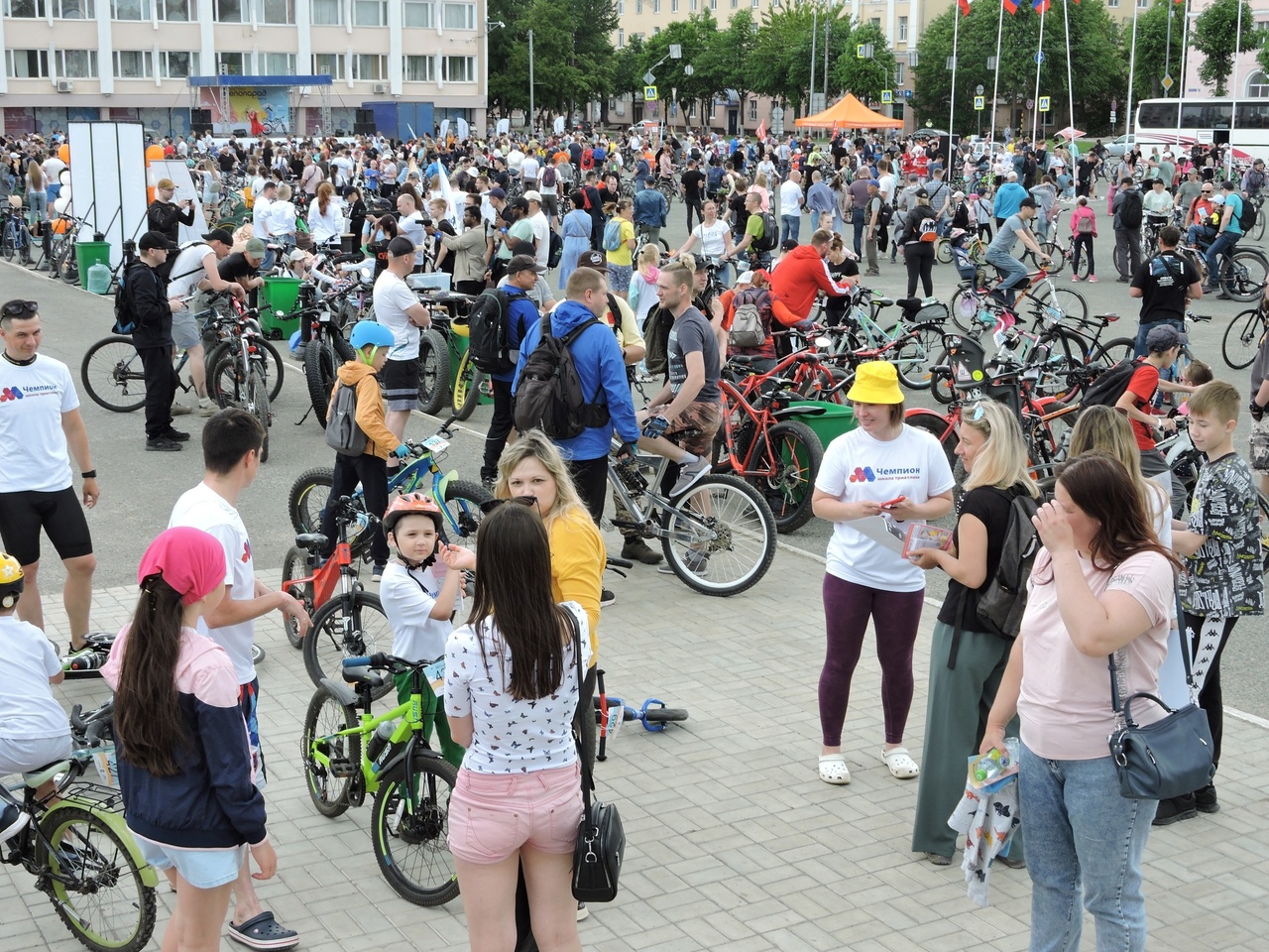 Массовый парад велосипедистов пройдет в Йошкар-Оле