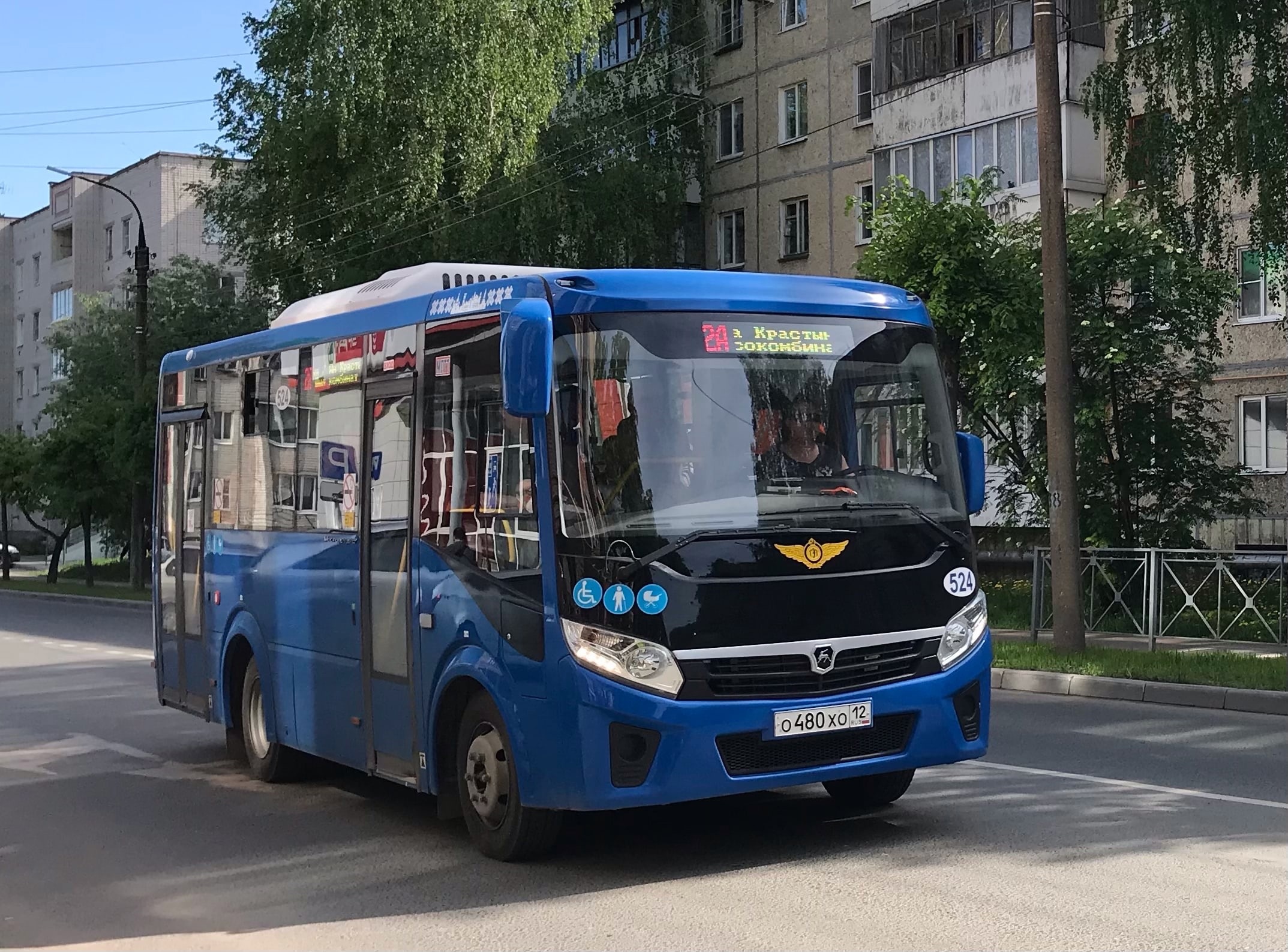 С 1 августа один автобус изменит свой маршрут по Йошкар-Оле