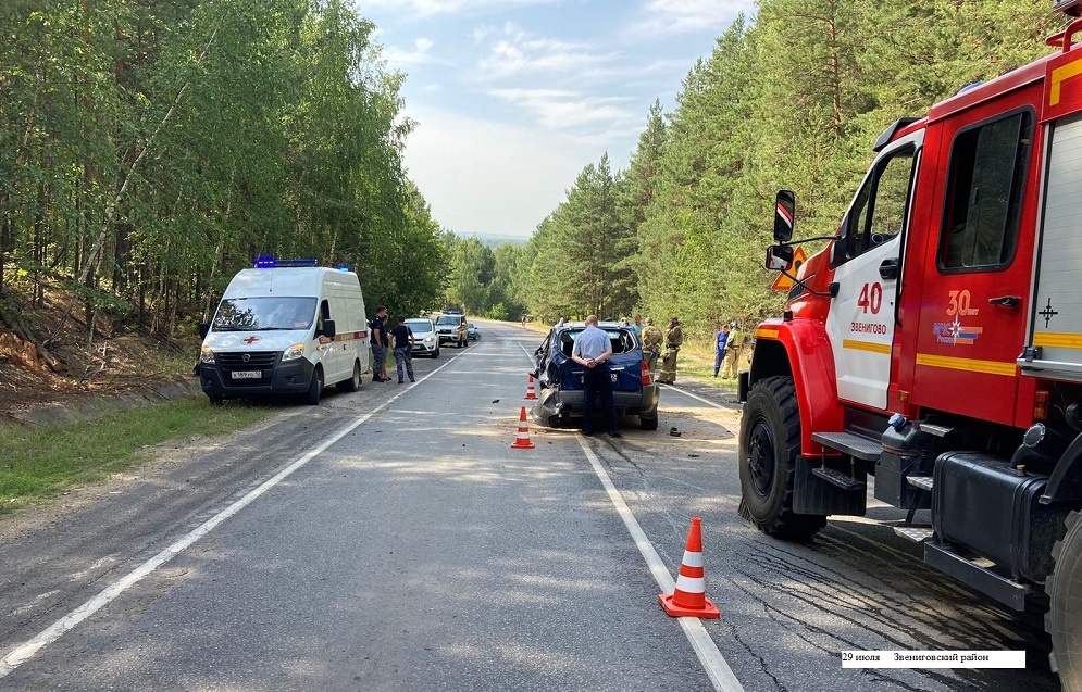 Быстрая езда стала причиной смертельного ДТП в Звениговском районе: погибли два человека