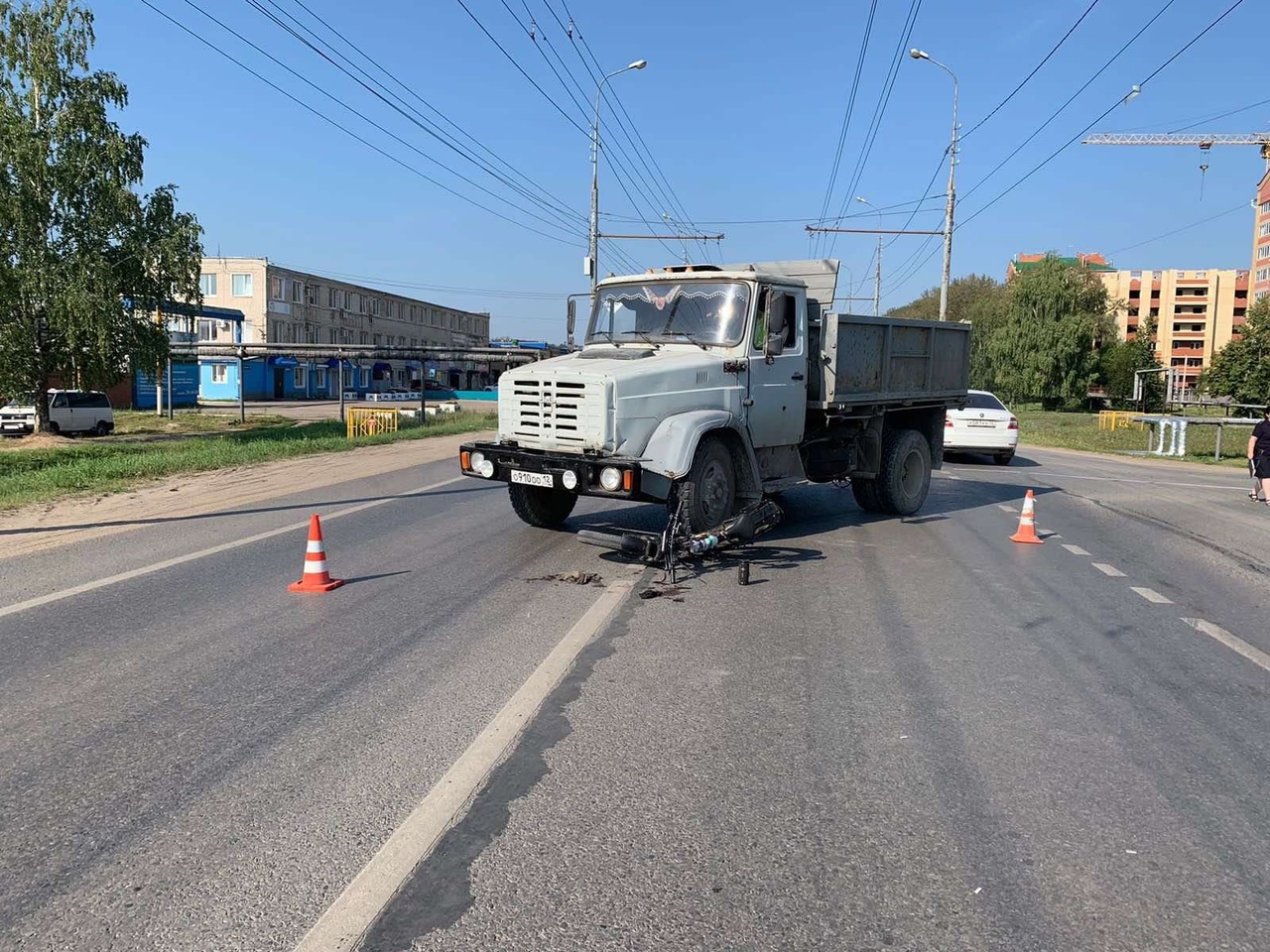 Ослепленный водитель грузовика сбил велосипедиста в пригороде Йошкар-Олы