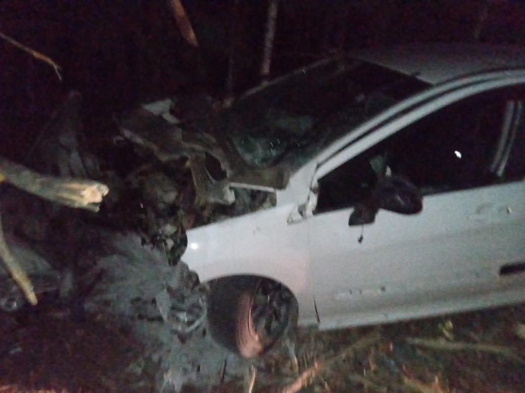 Водитель пострадал в ночном ДТП в Марий Эл