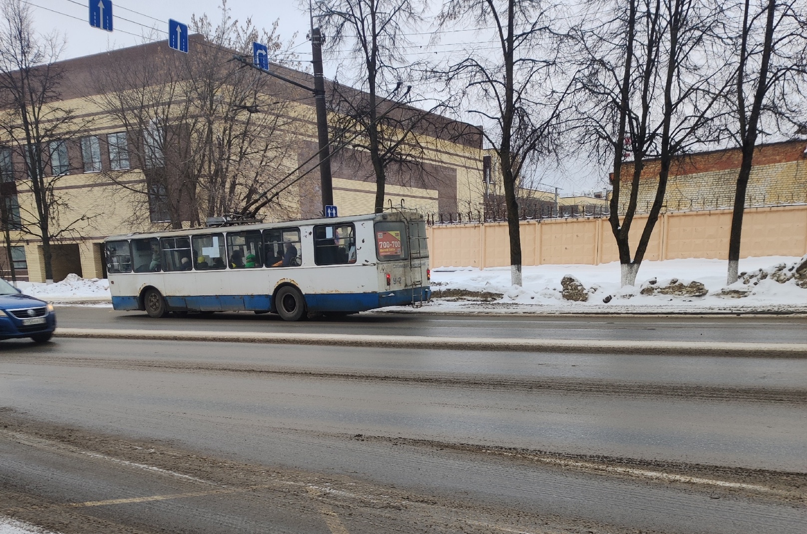 ДТП в Йошкар-Оле изменило схему движения троллейбуса