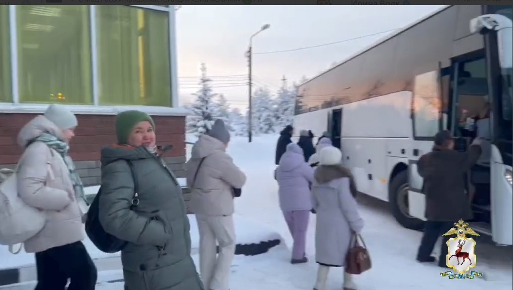 Пассажиры экскурсионного автобуса в Йошкар-Олу стали пленниками мороза в Рождественскую ночь 