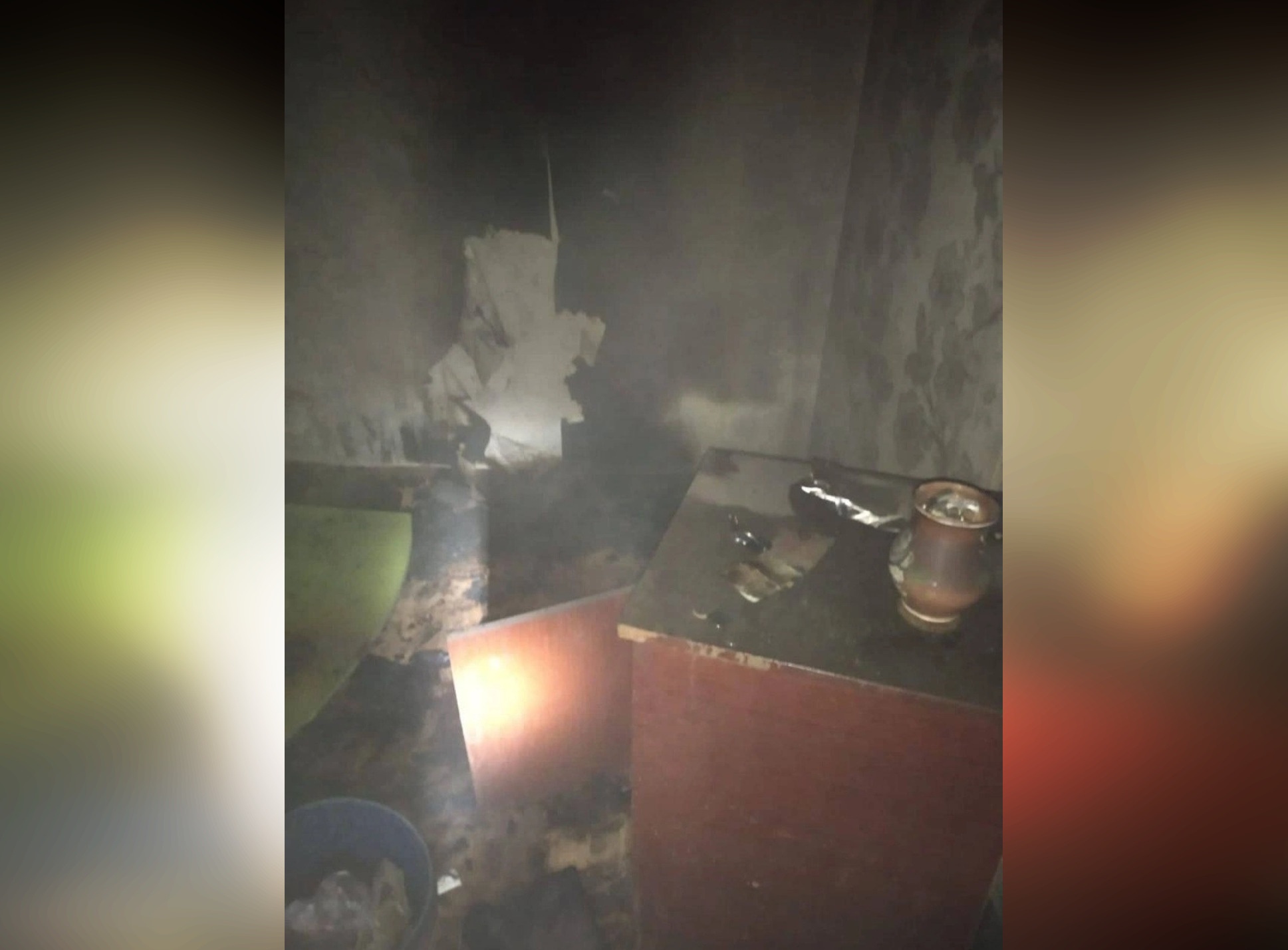 Тлеющая сигарета стала причиной пожара в квартире Волжска