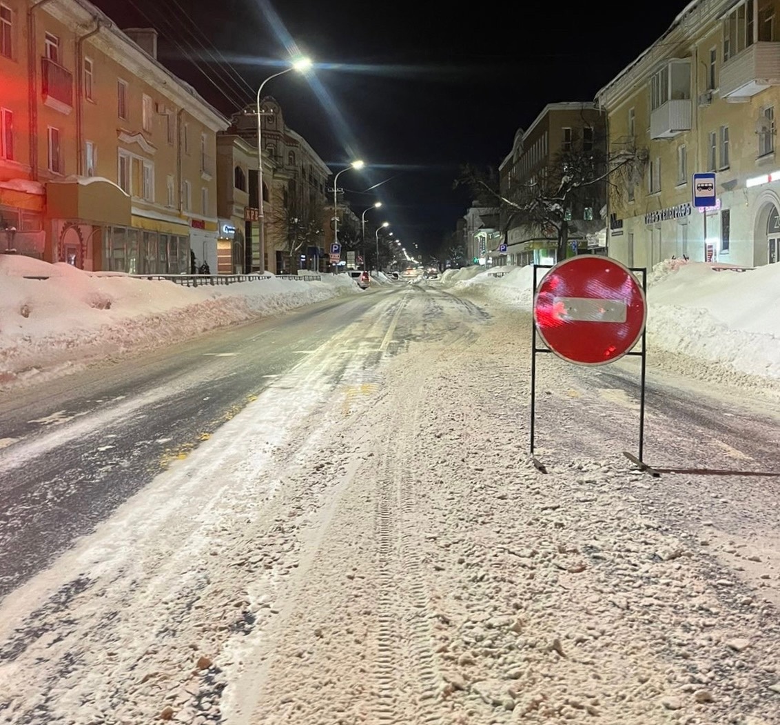На время уборки снега в Йошкар-Оле введут временные ограничения движения транспорта 