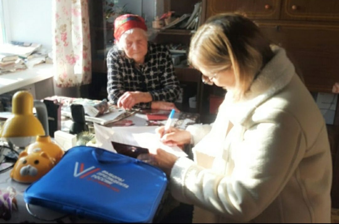 101-летняя долгожительница Моркинского района проголосовала на выборах