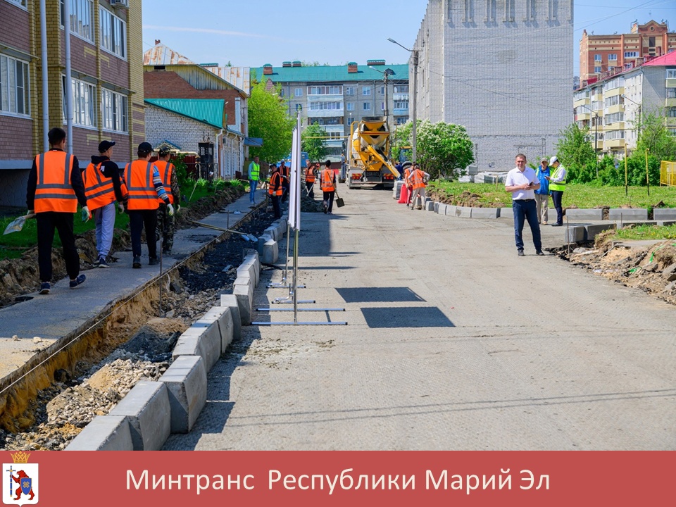10 улиц отремонтировали в поселке Медведево