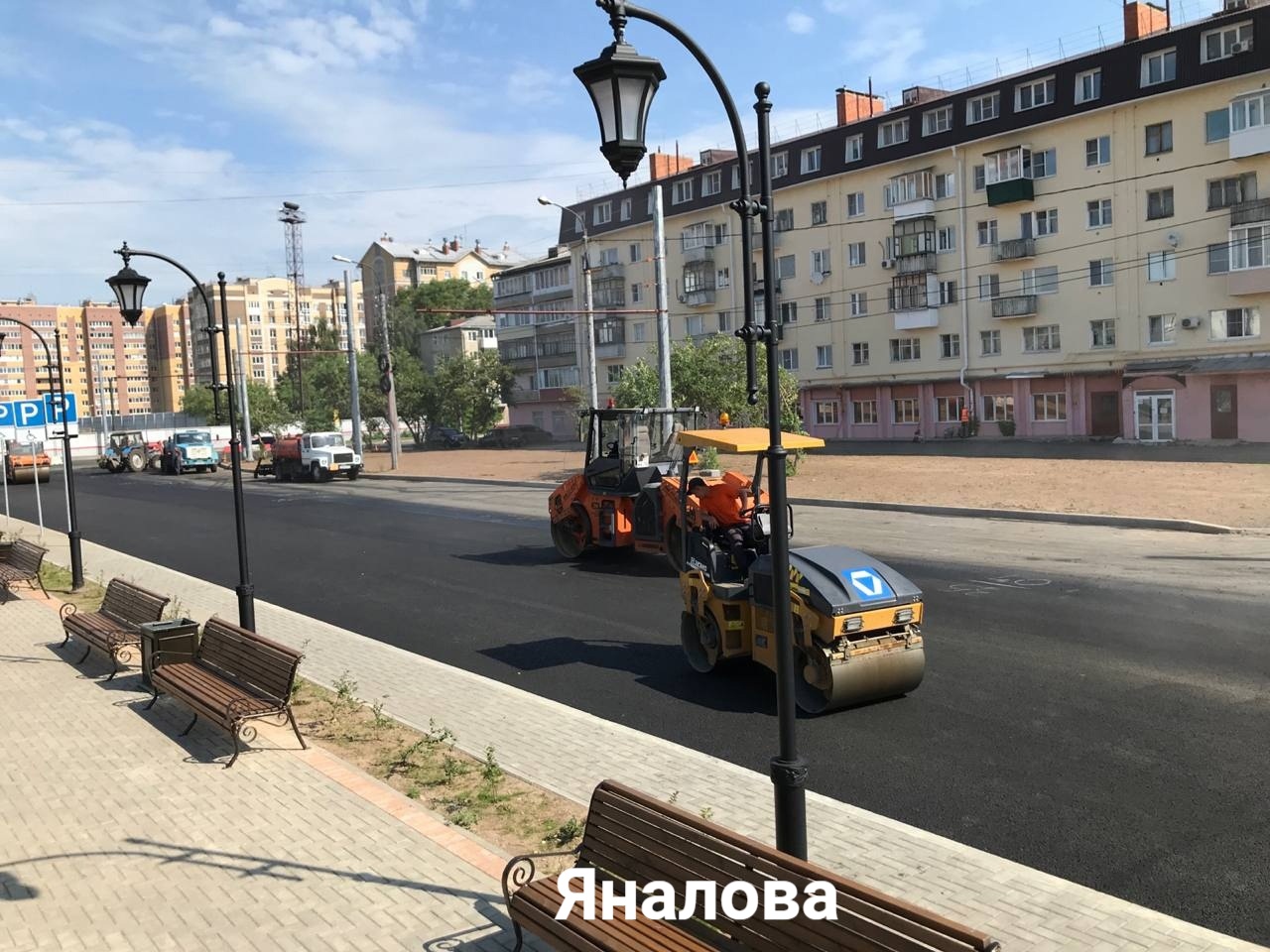 8 километров дорог ремонтируют в Йошкар-Оле
