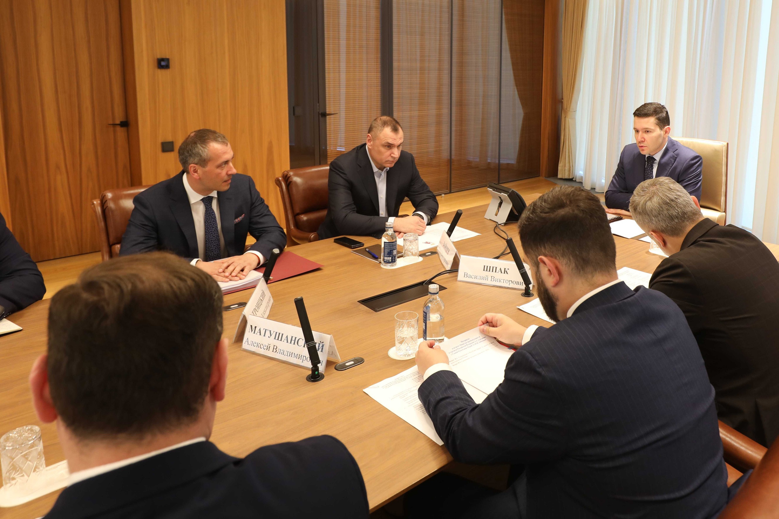 Зайцев поговорил с министром промышленности России Антоном Алихановым о новом проекте в Марий Эл