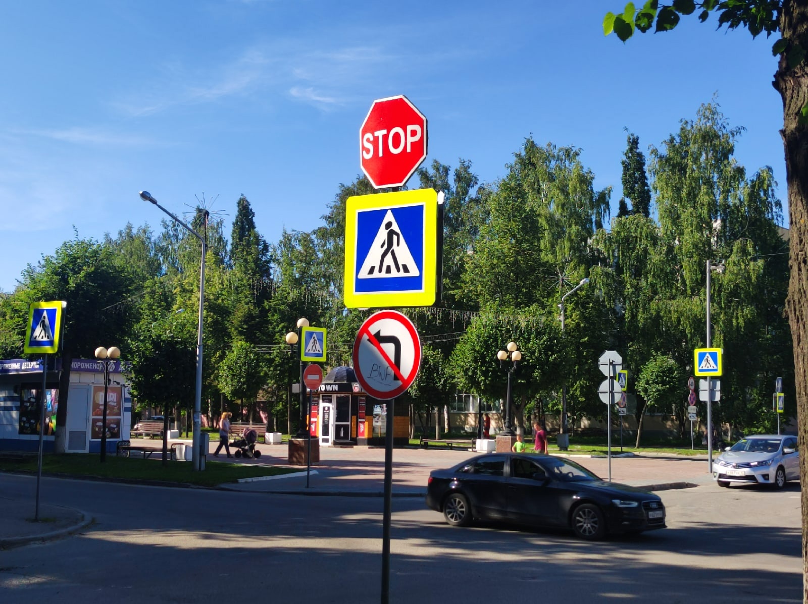 Временные дорожные знаки появятся в Йошкар-Оле на Сабантуй