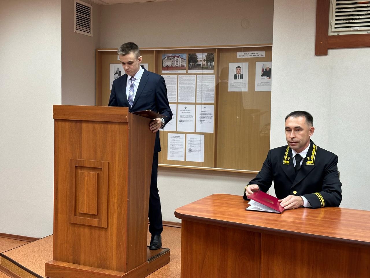 Назначенный Путиным судья принял присягу в Йошкар-Оле