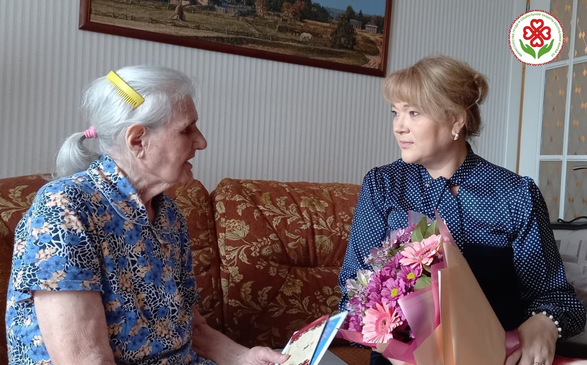Ветеранка из Марий Эл отметила 100-летний юбилей