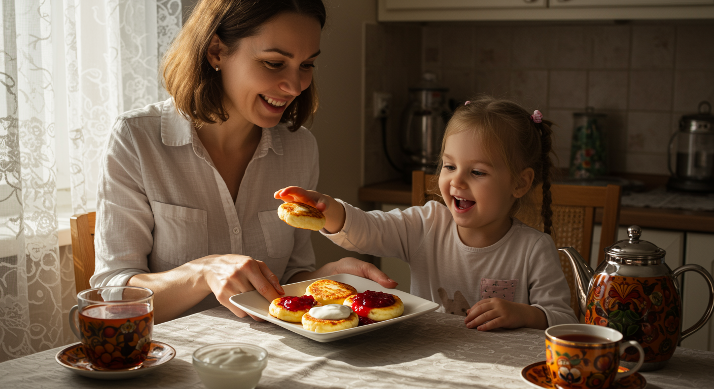 Теперь делаю только их: Воздушные творожные оладьи на кефире  превосходят сырники