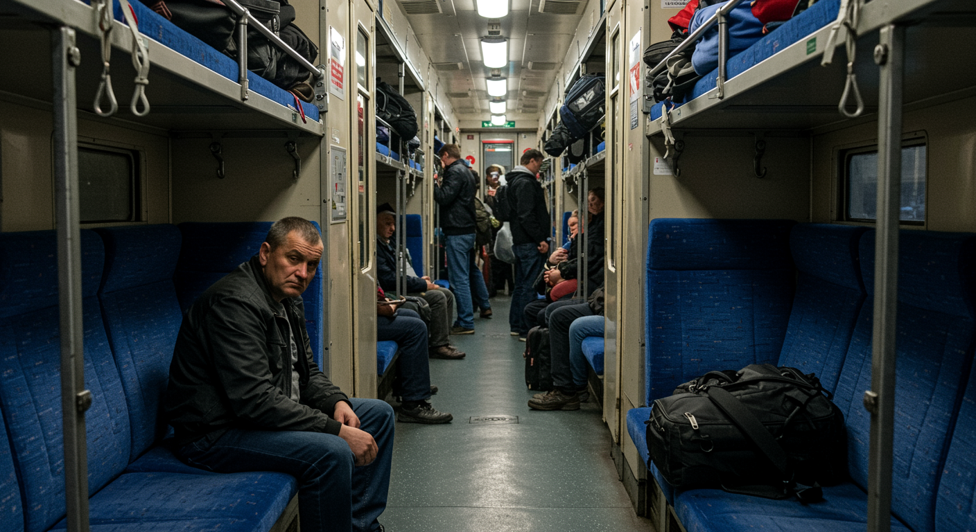 Избегайте этих мест в плацкартном вагоне: почему они хуже даже боковых полок