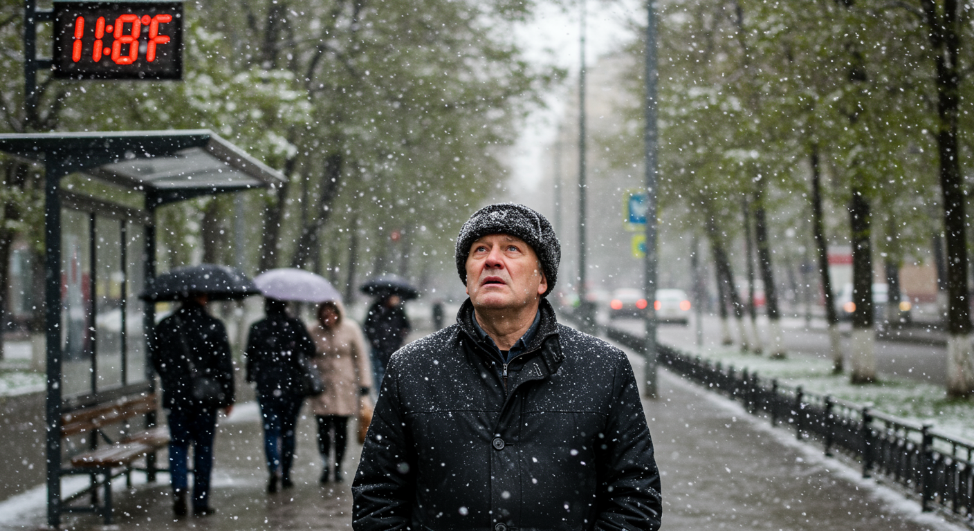 Конец мая станет рекордно холодным за 140 лет: метеорологи скорректировали прогноз на месяц