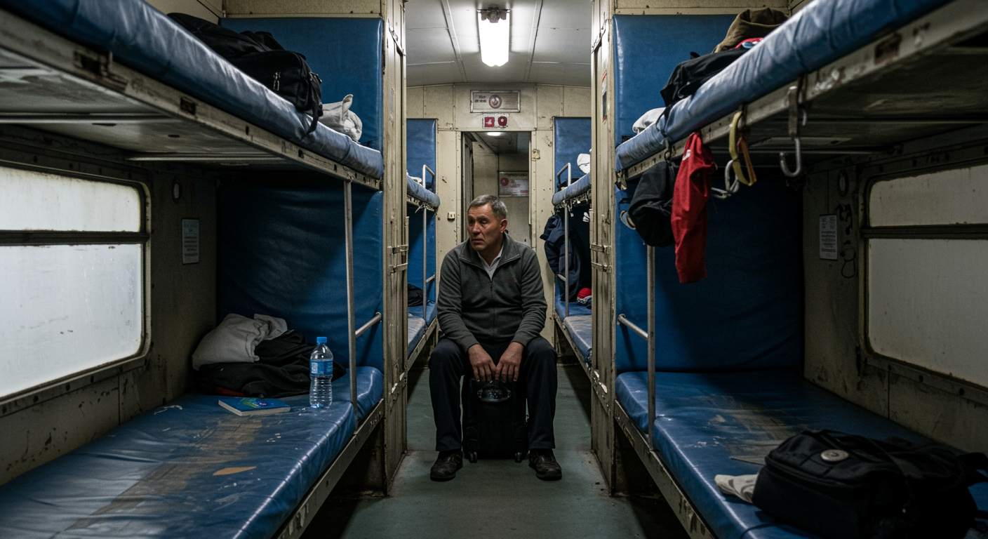 Россиянин сел в узбекский поезд и сразу понял, что будет непросто: состояние вагона его удивило  это далеко не РЖД