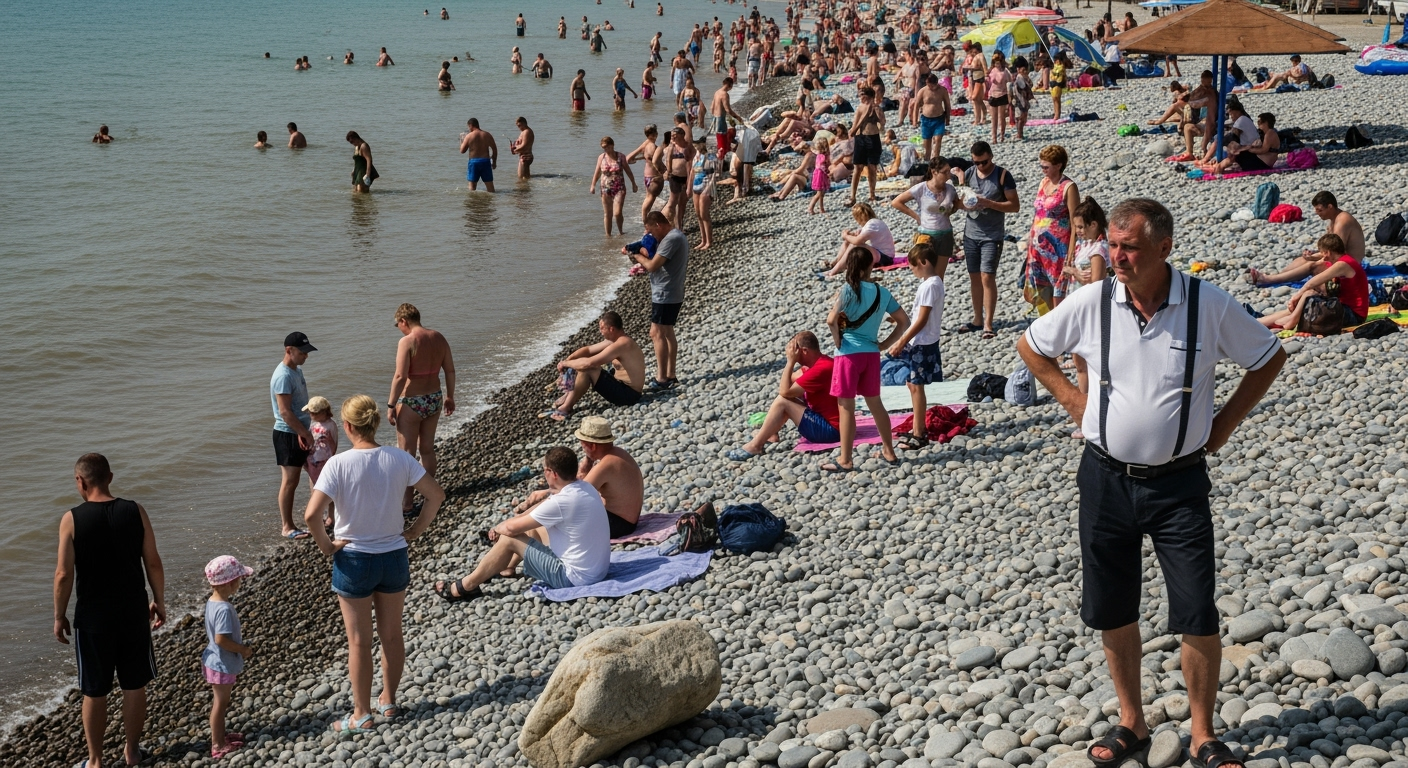 Неприятные люди и загрязненное море: российские туристы поделились откровенным мнением о курортах Черного моря