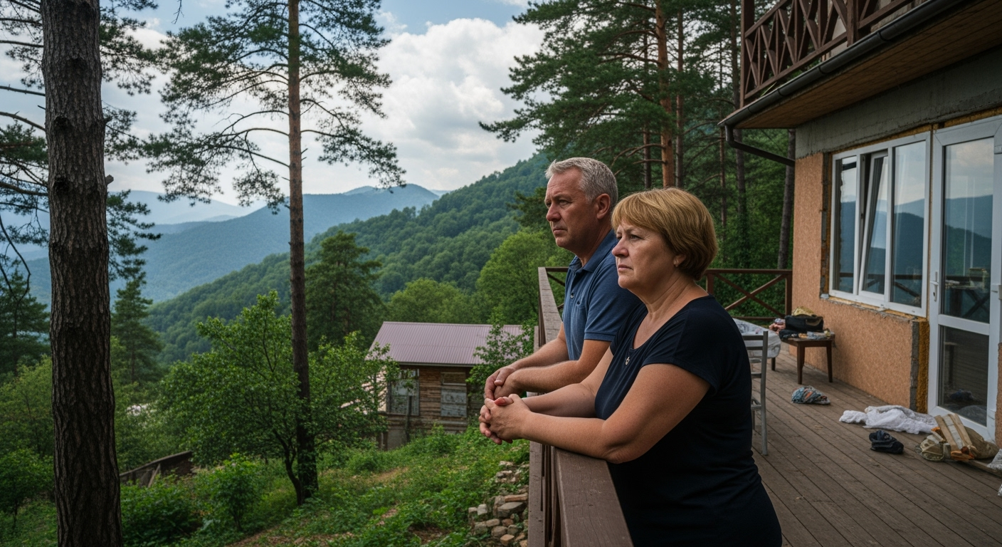 Купили дом мечты в Абхазии, сделали ремонт, а через год уехали, оставив почти всё имущество: вот в чём причина