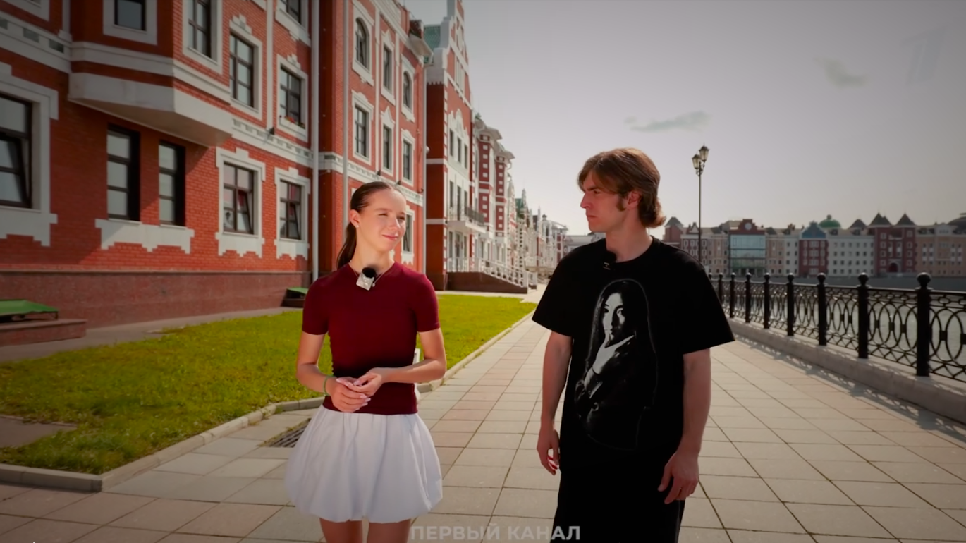 Первый канал снял в Йошкар-Оле передачу со знаменитой фигуристкой