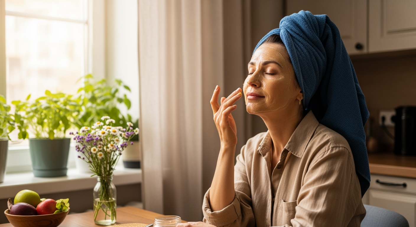 Вместо затратных процедур  щепотку на ладонь, и через мгновение лицо засияет, как после косметолога